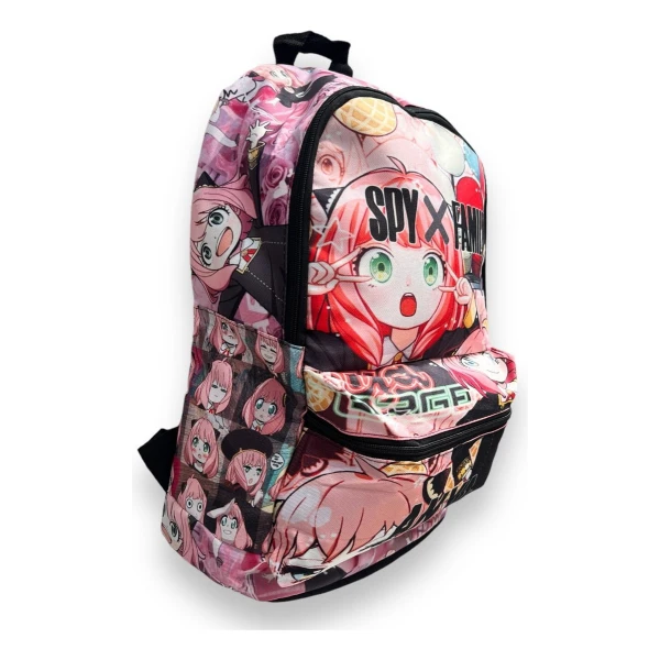 Mochila Full Estampado Anya Forger Anime Spy X Family - Imagen 2