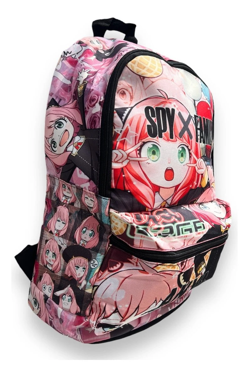 Mochila Full Estampado Anya Forger Anime Spy X Family - Imagen 2