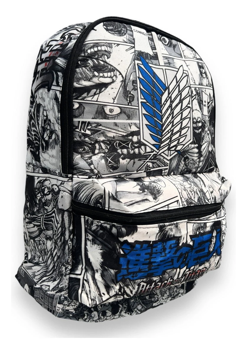 Mochila Alas De La Libertad Manga Anime Attack On Titan - Imagen 2