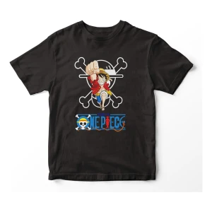 Remera Personaje Luffy One Piece Anime 100% Algodon