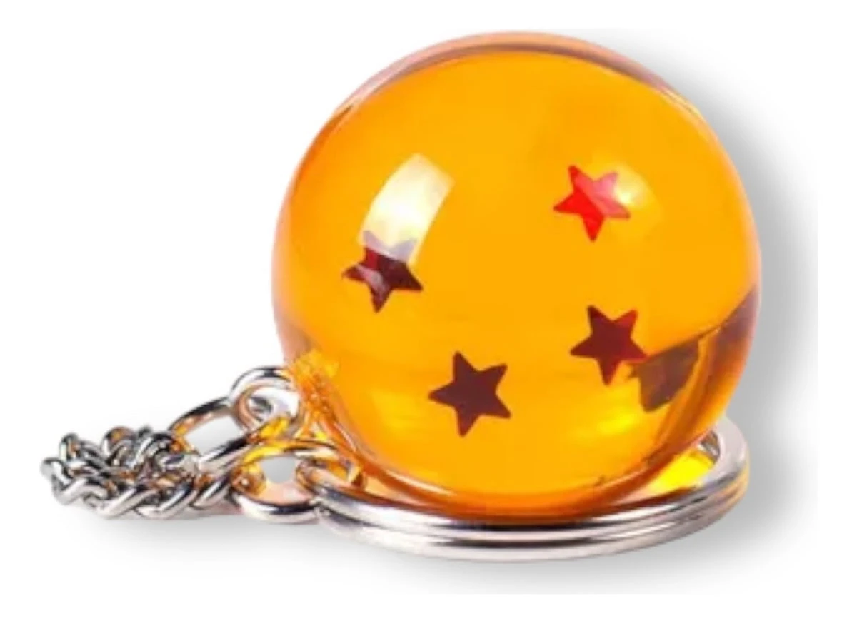 Llavero Esfera Del Dragon 4 Estrella Dragon Ball Son Goku - Imagen 2