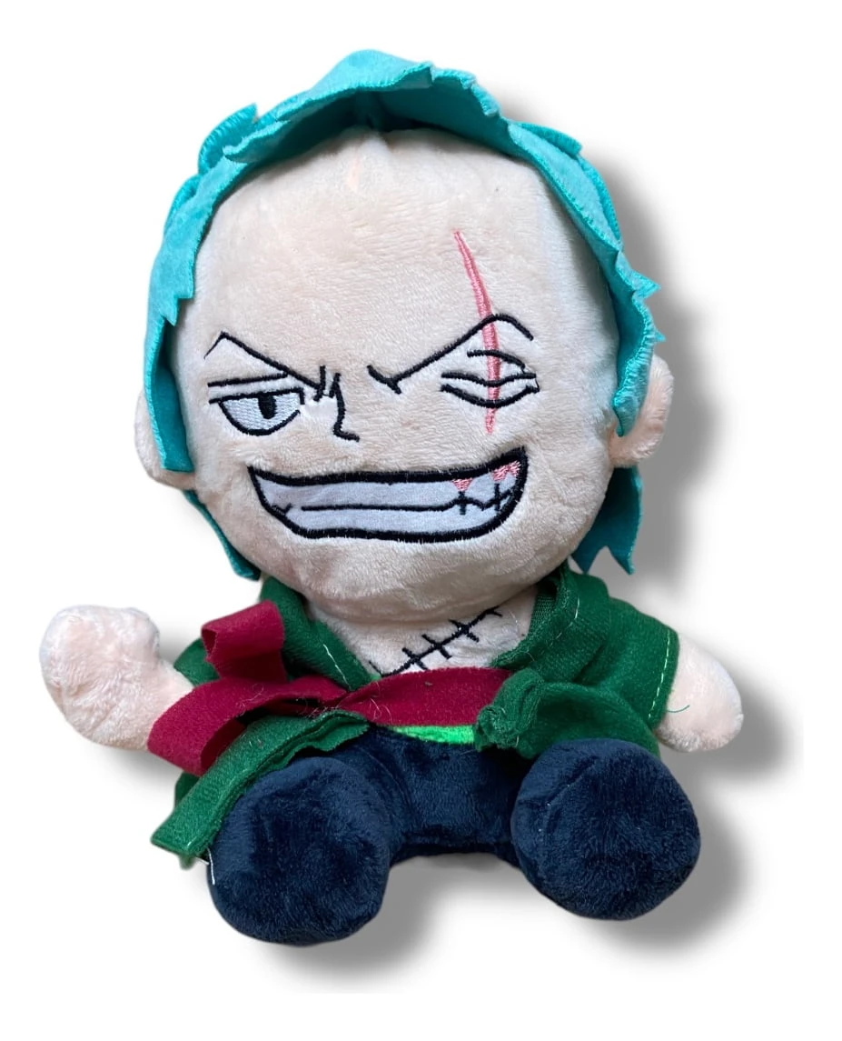 Peluche Figura Anime Zoro Roronoa One Piece 20cm