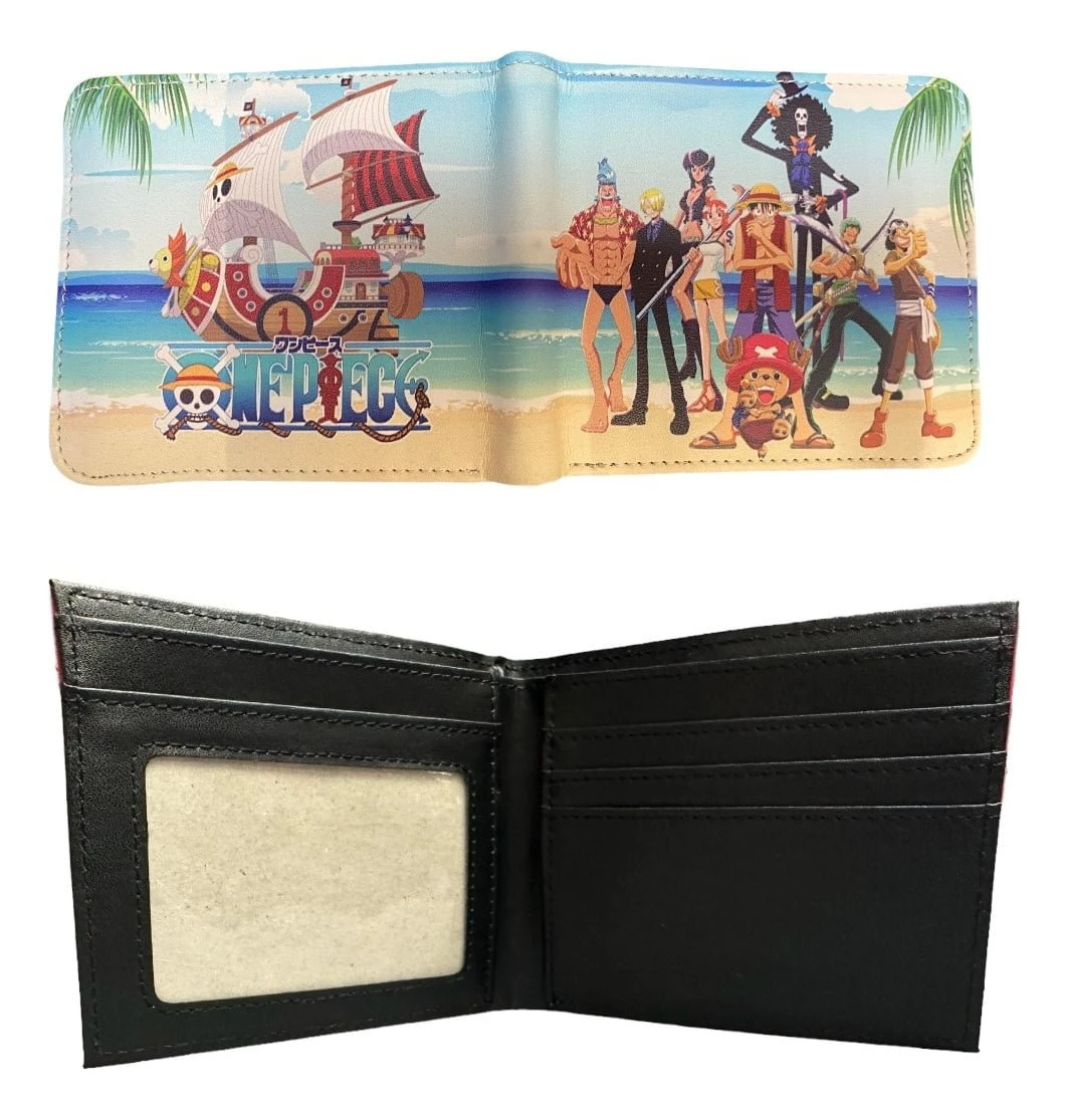 Billetera Personajes Y Barco De ( One Piece ) - Mundo Geek