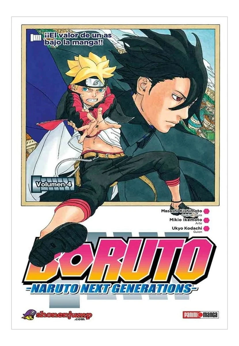 Manga Boruto 4 / Masashi Kishimoto - Mundo Geek