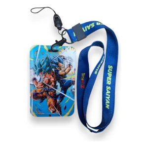 Porta Boletera Documentos Stm Goku Y Vegeta - Mundo Geek
