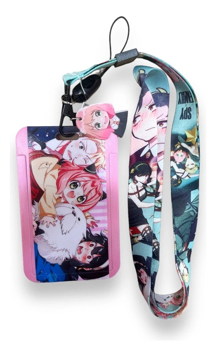 Porta Boletera Documentos Stm Spy X Family- Mundo Geek