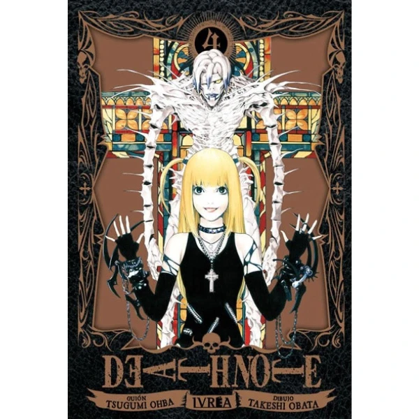 Manga, Death Note Vol. 4 / Takeshi Obata / Ivrea -mundo Geek