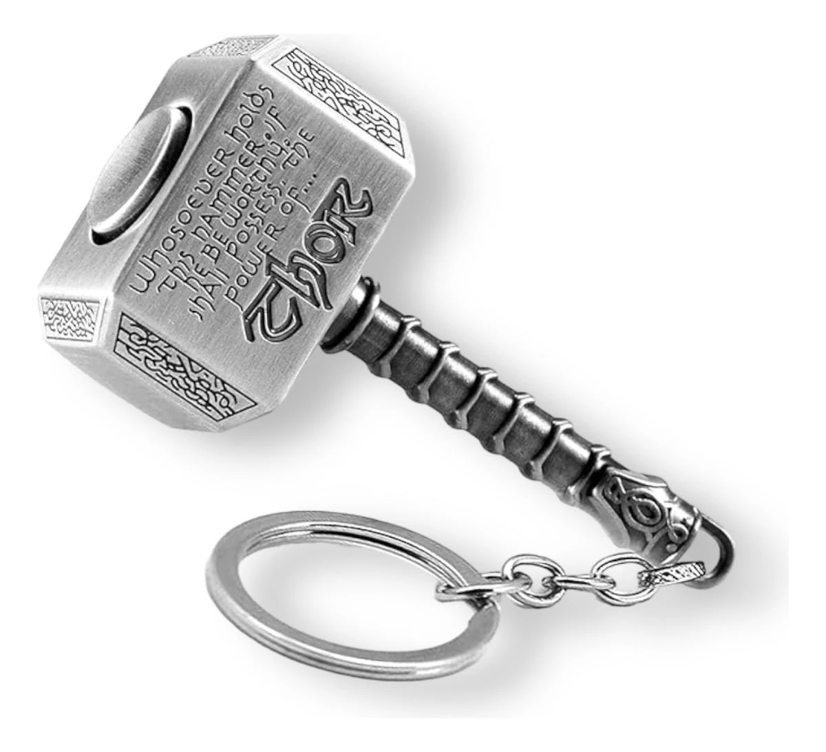 Llavero Metal Martillo De Thor Avengers Marvel - Imagen 2