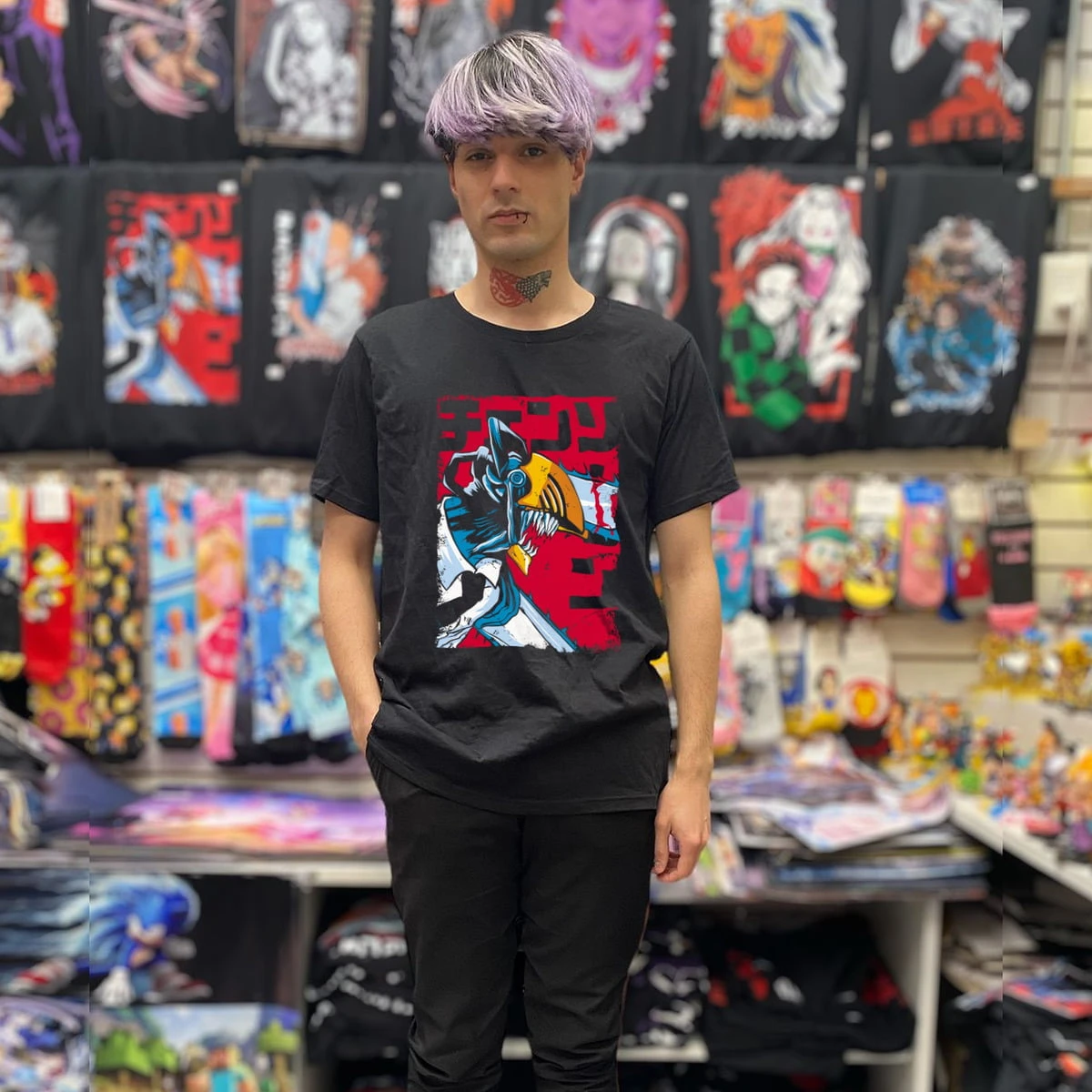 Remera Denji Anime Chainsawman 100% Algodon - Imagen 2