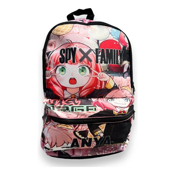 Mochila Full Estampado Anya Forger Anime Spy X Family