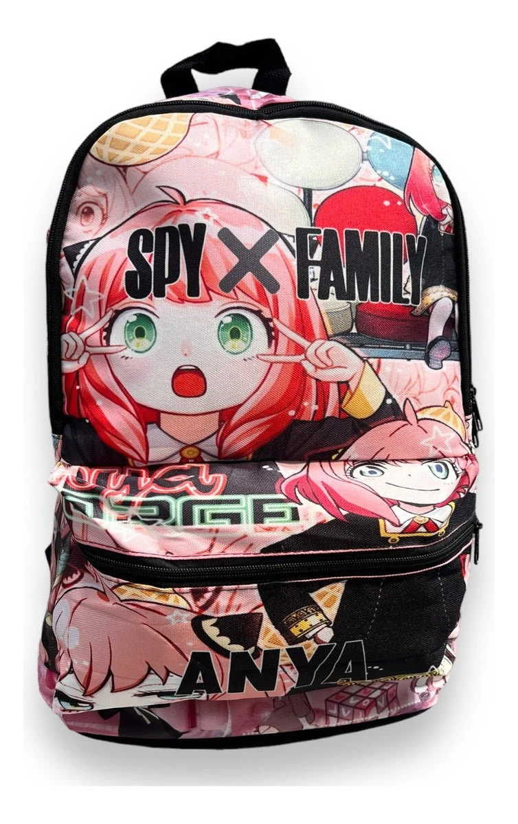 Mochila Full Estampado Anya Forger Anime Spy X Family