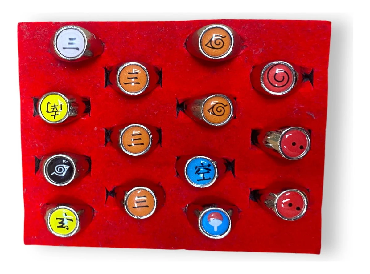 Anillo De Naruto Diseos Mundo Geek