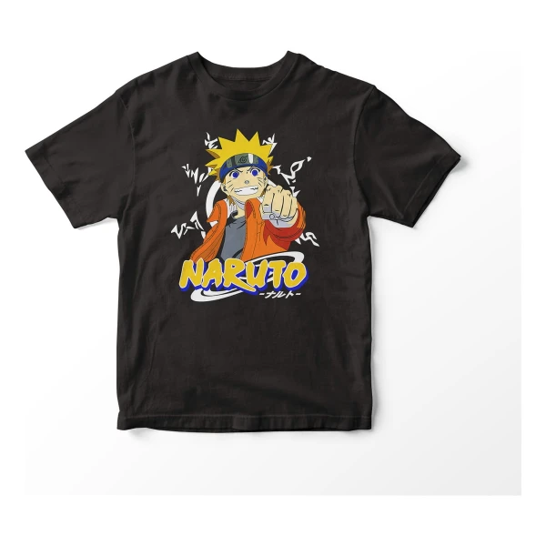 Remera Personaje Naruto Uzumaki De Anime Naruto 100% Algodon - Imagen 2
