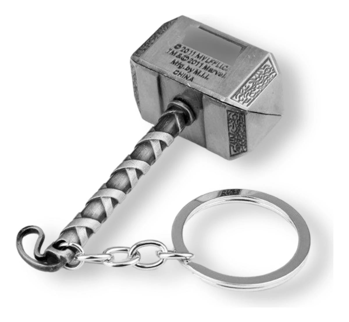 Llavero Metal Martillo De Thor Avengers Marvel