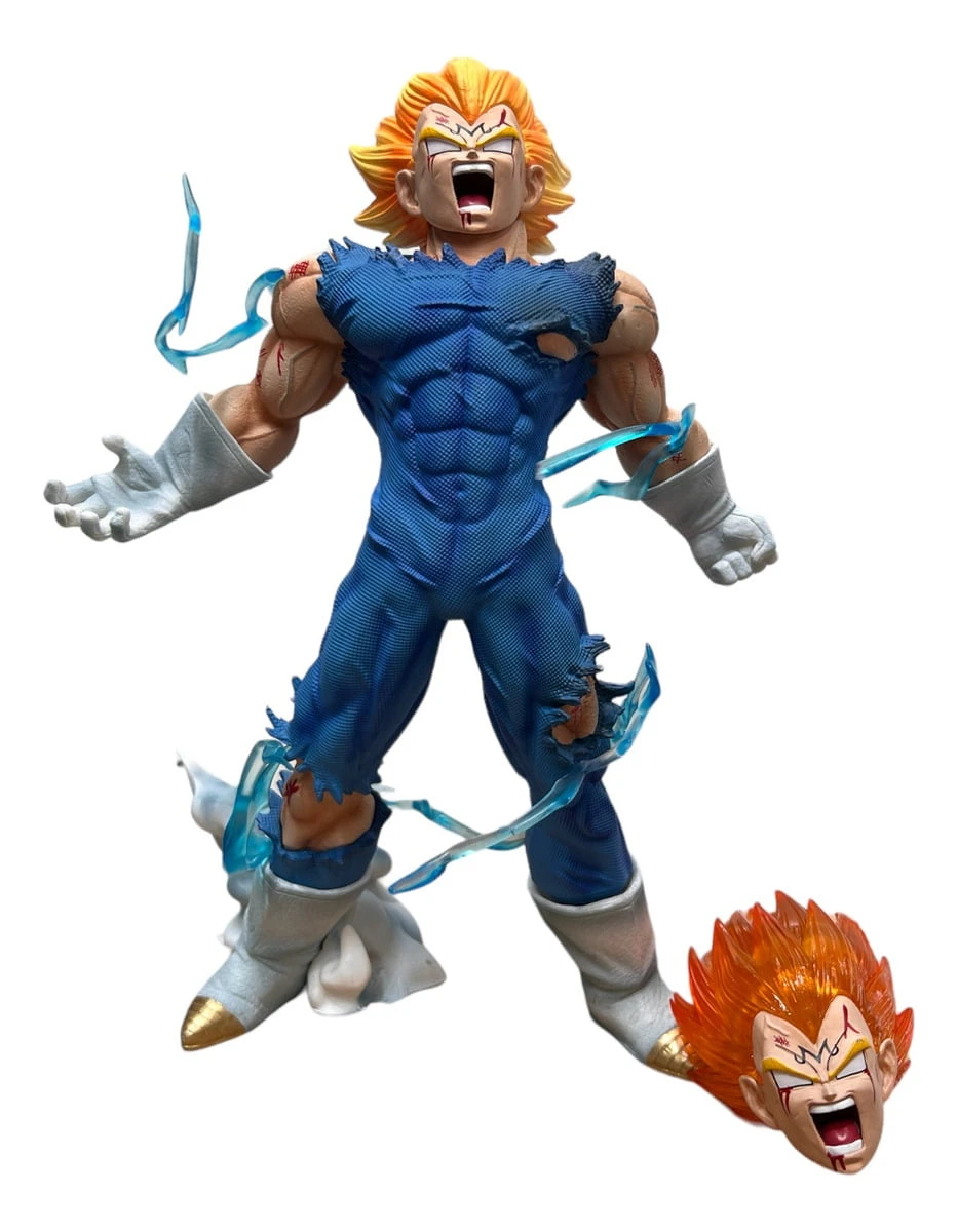 Figura De Majin Vegeta Especial Anime Dragon Ball 28cm - Imagen 3