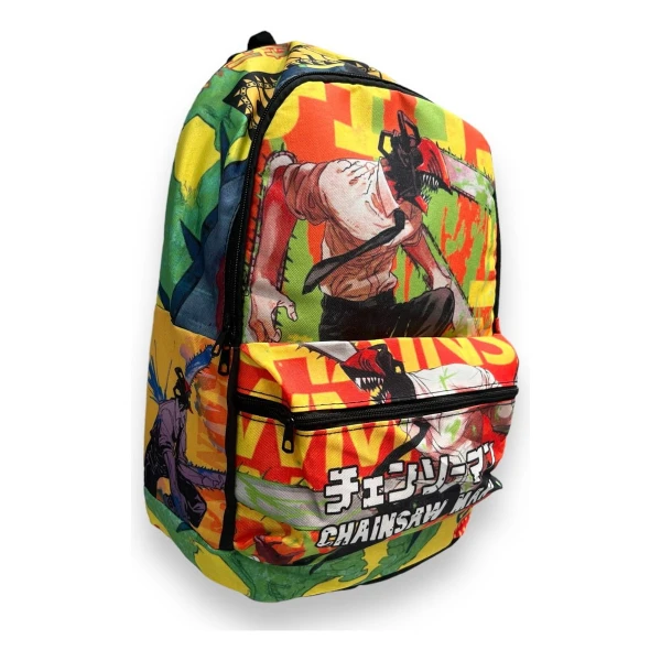 Mochila Full Estampado Denji Anime Chainsaw Man - Mundogeek - Imagen 2