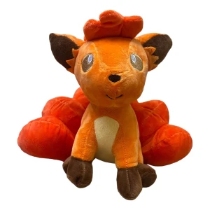 Peluche Figura Vulpix Anime Pokemon Excelente Calidad 20cm
