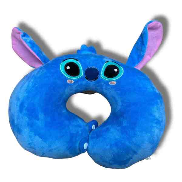 Almohada Peluche Viaje Cervical Stitch Mundo Geek