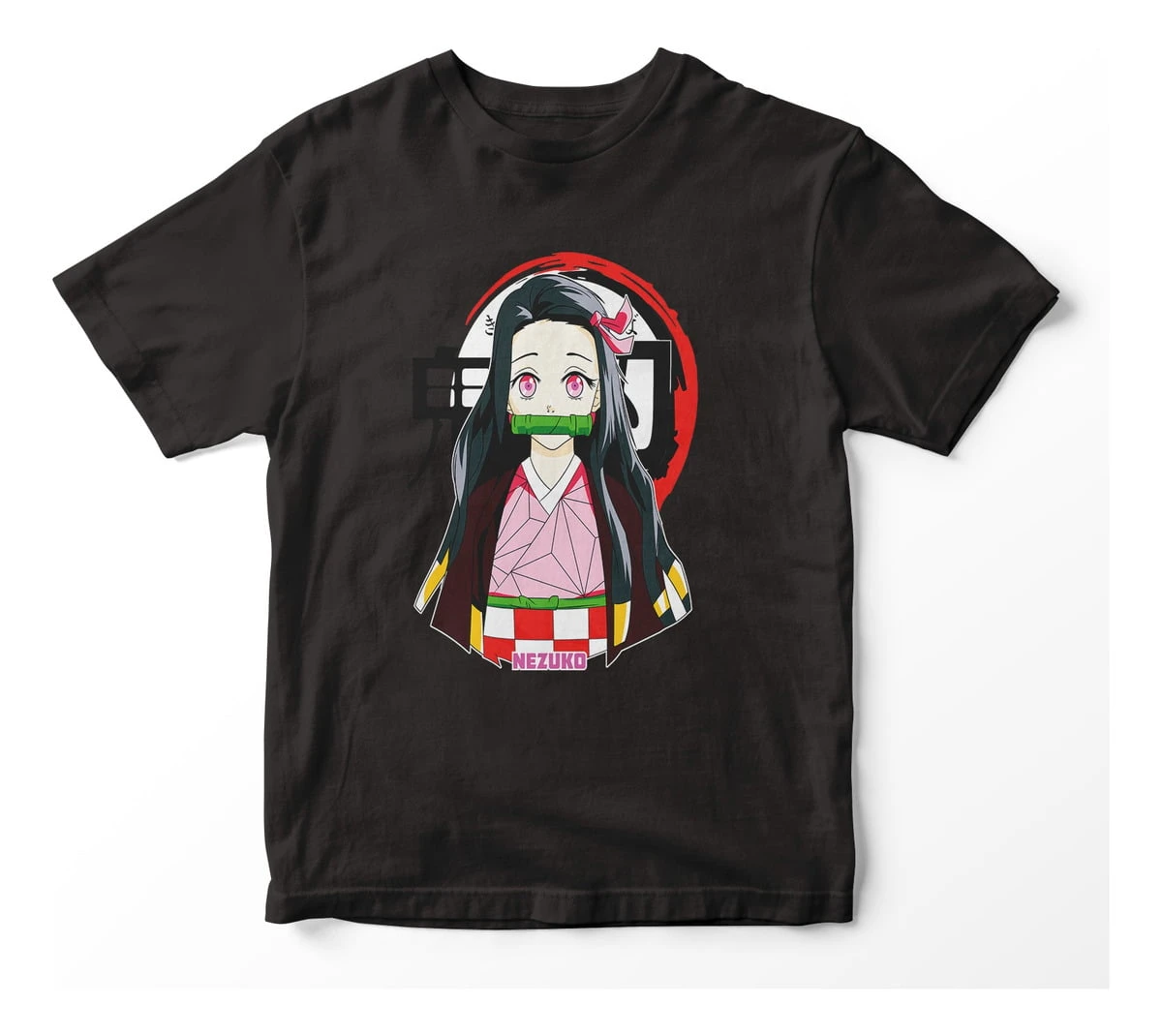 Remera Nezuko Demon Slayer Kimetsu No Yaiba Anime (algodon) - Imagen 3
