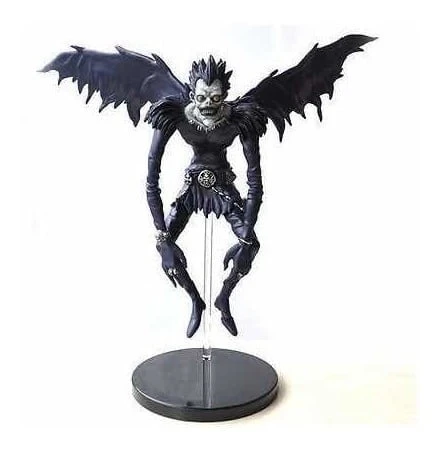 Libreta Death Note Con Pluma + Figura Ryuk Anime Light Misa - Imagen 6