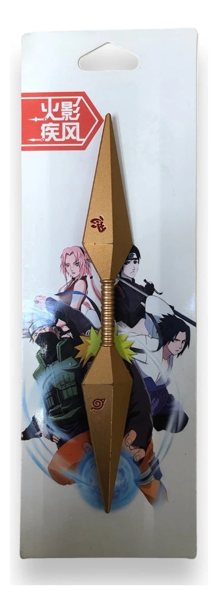 Arma Metal Chica Kunia Doble Punta (naruto) Mundo Geek