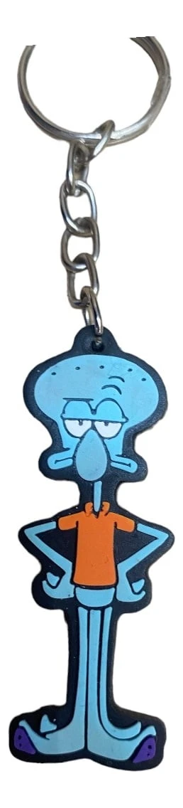 Calamardo Llavero De Goma (bob Esponja) Mundogeek