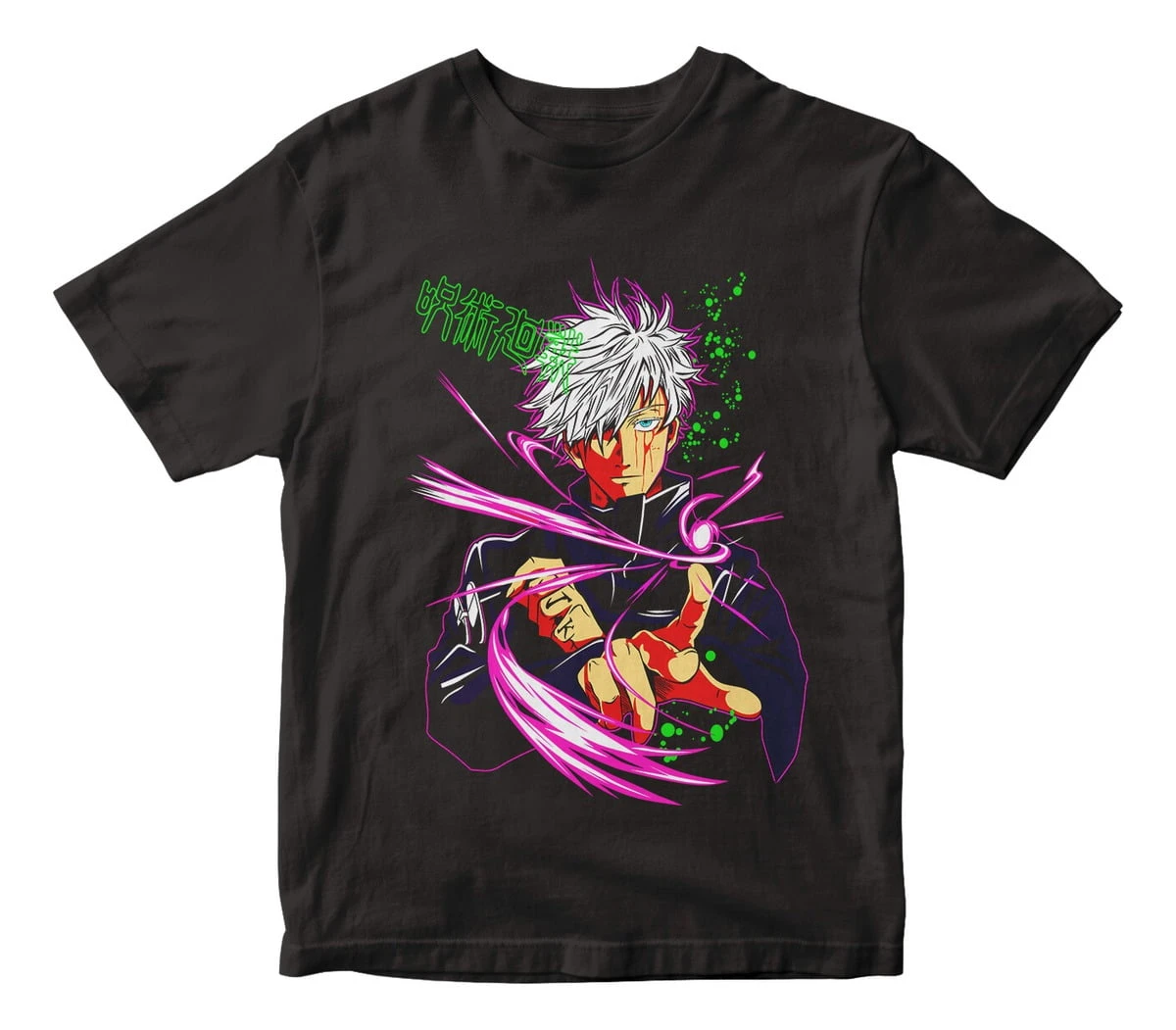 Remera Camiseta Anime Jujutsu Kaisen Gojo Mundogeek