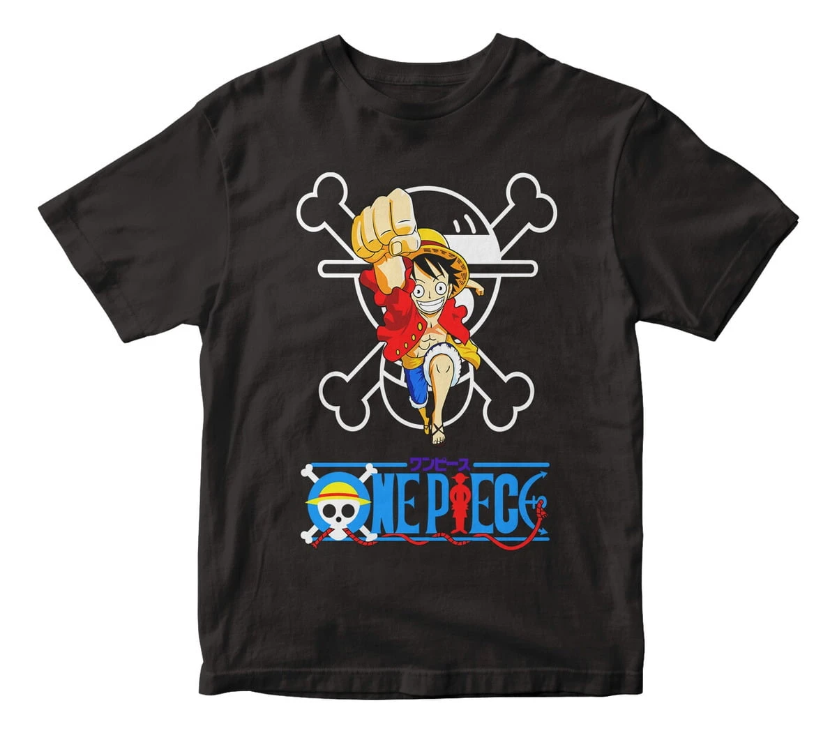 Remera Anime One Piece Luffy Mundogeek