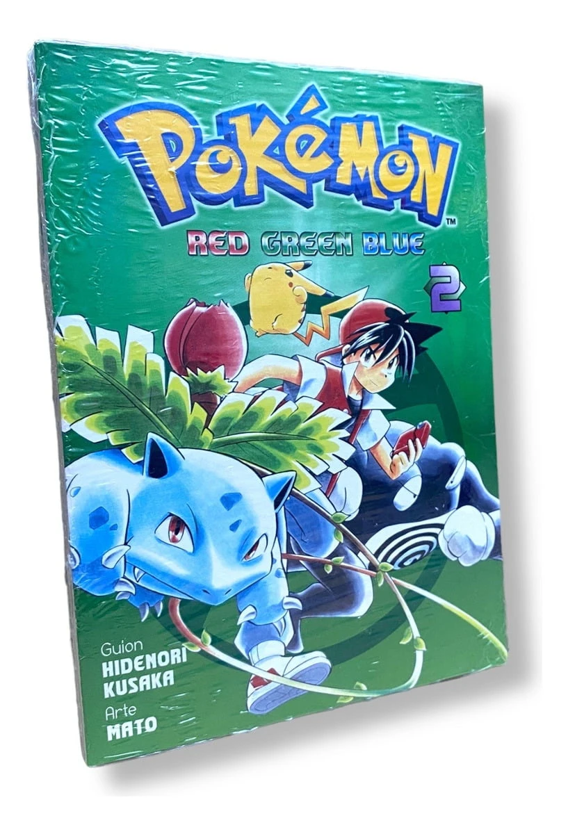 Pokemon. Red Green Blue 3 - Autor - Mundo Geek