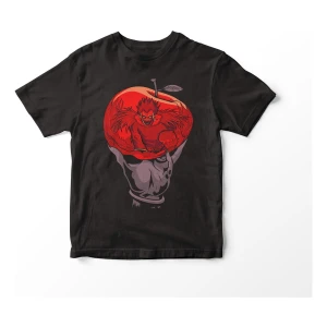 Remera Camiseta De Anime Death Note Manzana Ryuk Mundogeek
