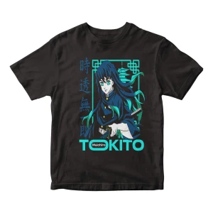 Remera Camiseta Anime Demon Slayer Tokito Mundogeek
