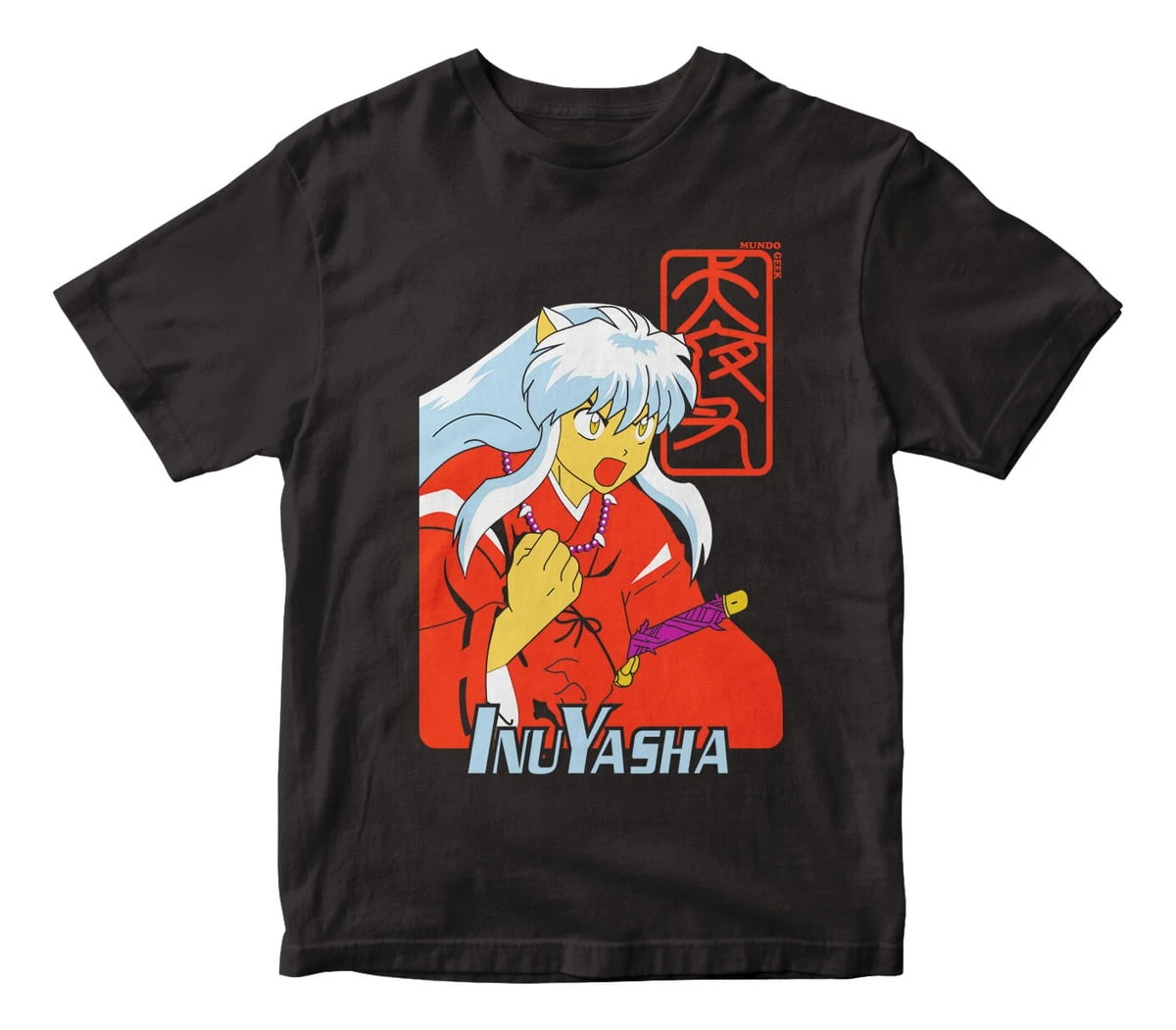 Remera Camiseta Anime Inuyasha Mundogeek