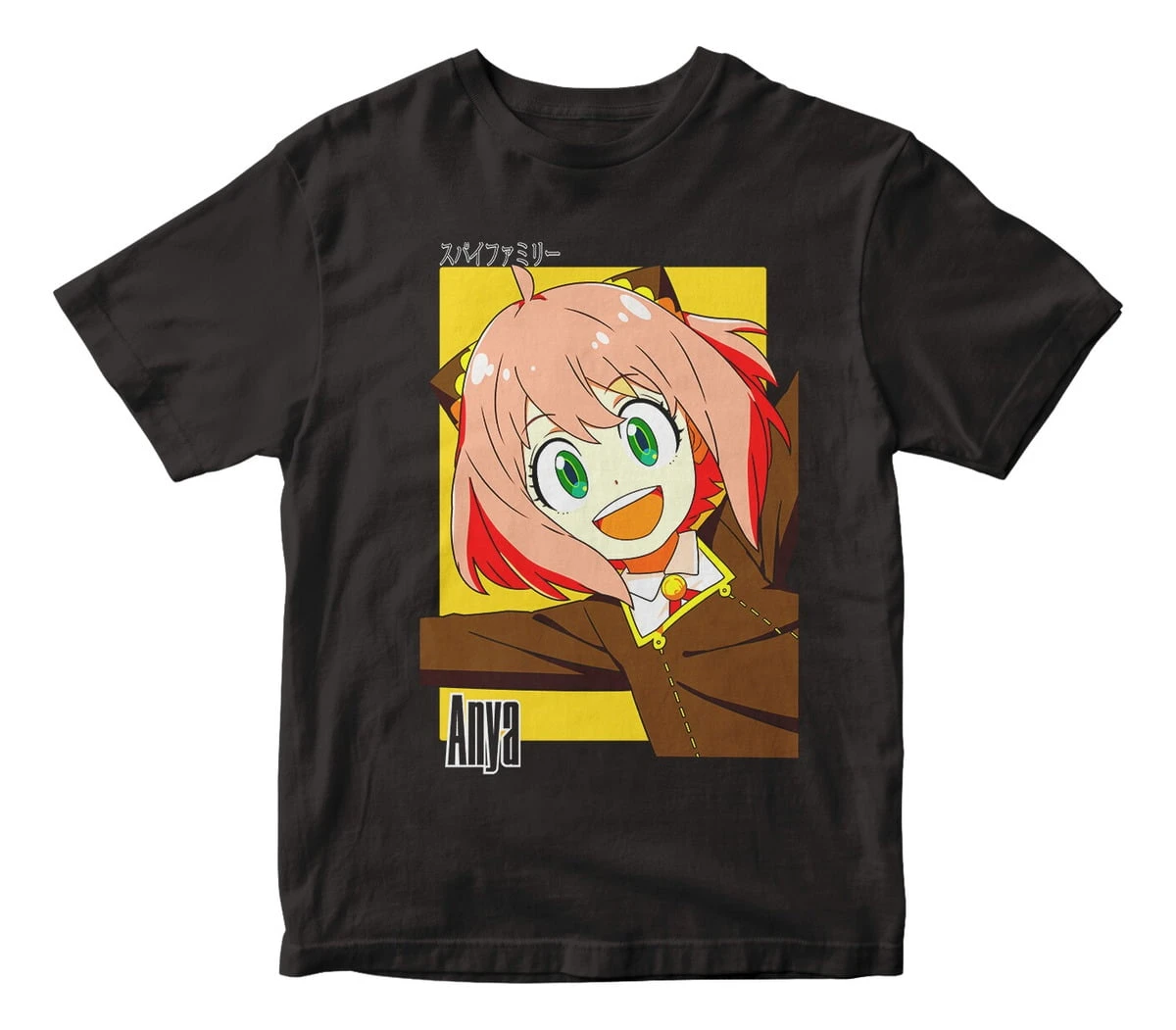 Remera Camiseta Anime Spy X Family Personaje Anya Mundogeek