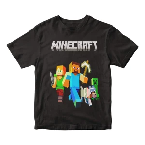 Remera Camiseta Minecraft Mundogeek
