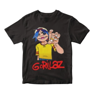 Remera Camiseta Rock Gorillaz Mundogeek