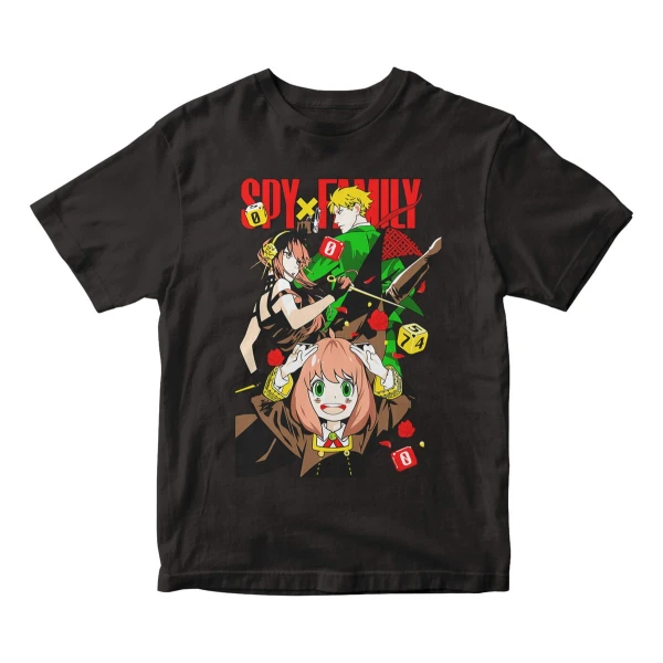 Remera Camiseta Anime Spy X Family Personajes Mundogeek