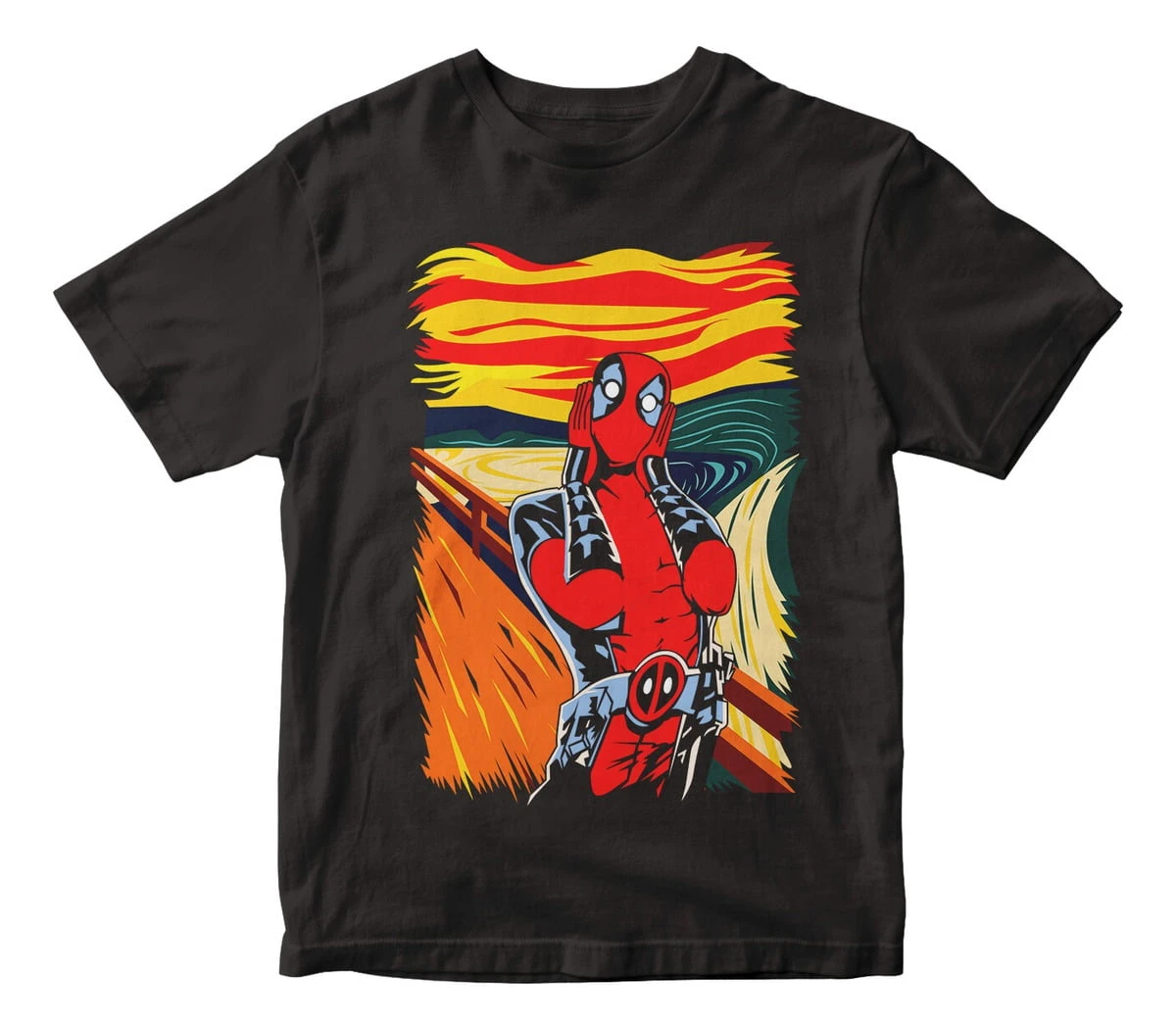 Remera Camiseta Dead Pool El Grito Mundogeek