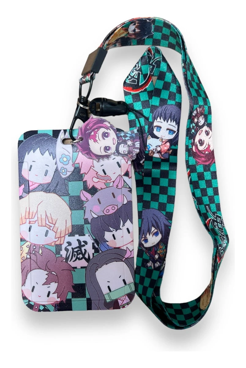 Porta Boletera Documentos Stm Demond Slayer - Mundo Geek