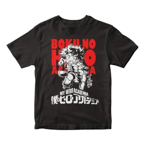 Remera Camiseta De Anime Boku No Hero Deku Mundogeek