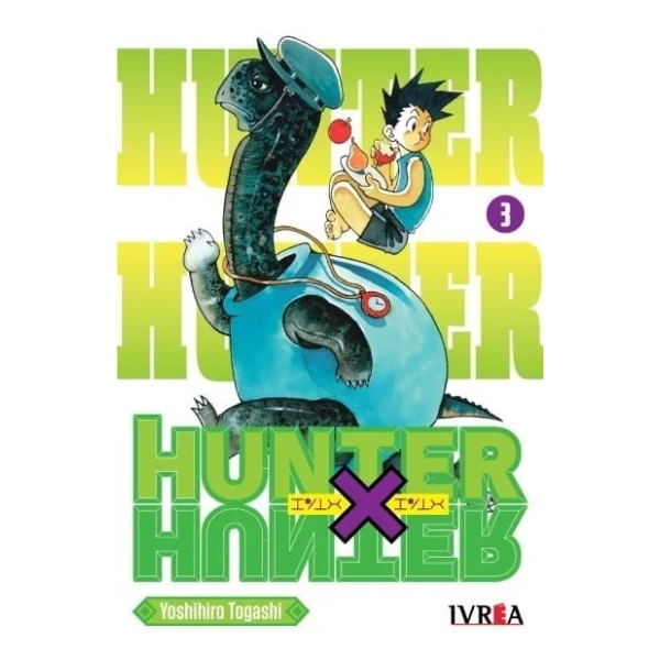 Manga Hunter X Hunter Tomo #3 Ivrea Argentina - Mundo Geek