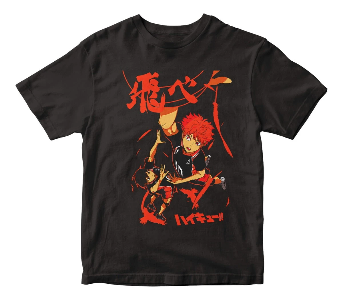 Remera Camiseta Anime Haikyu Mundogeek