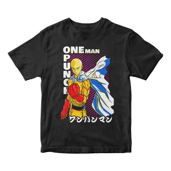 Remera Camiseta Anime One Punch Man Saitama Mundogeek