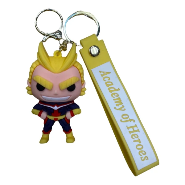 Llavero De Goma 3d All Might ( Boku No Hero ) Mundogeek