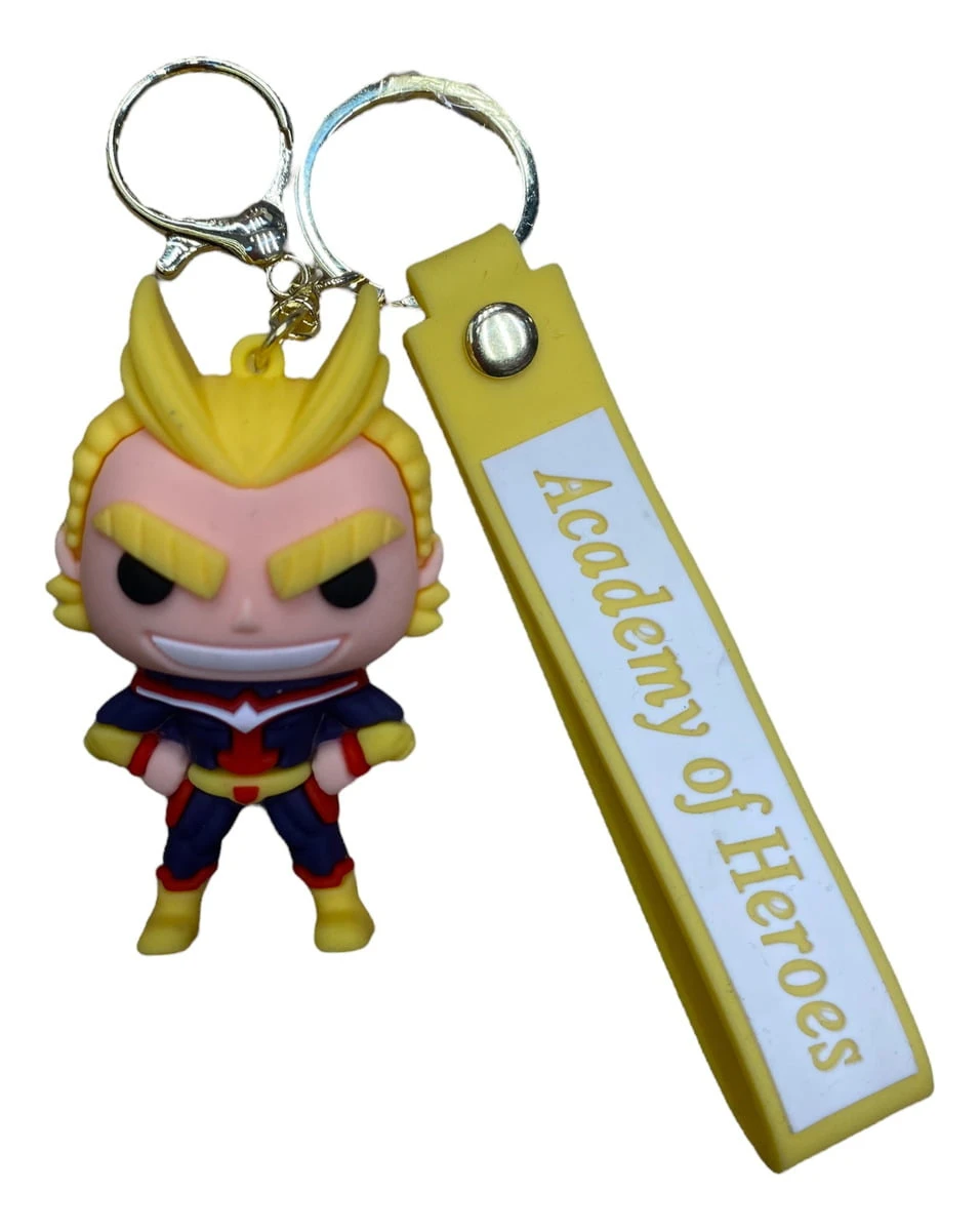 Llavero De Goma 3d All Might ( Boku No Hero ) Mundogeek