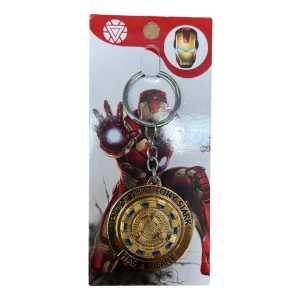 Llavero Metal Reactor Iron Man Marvel Mundogeek