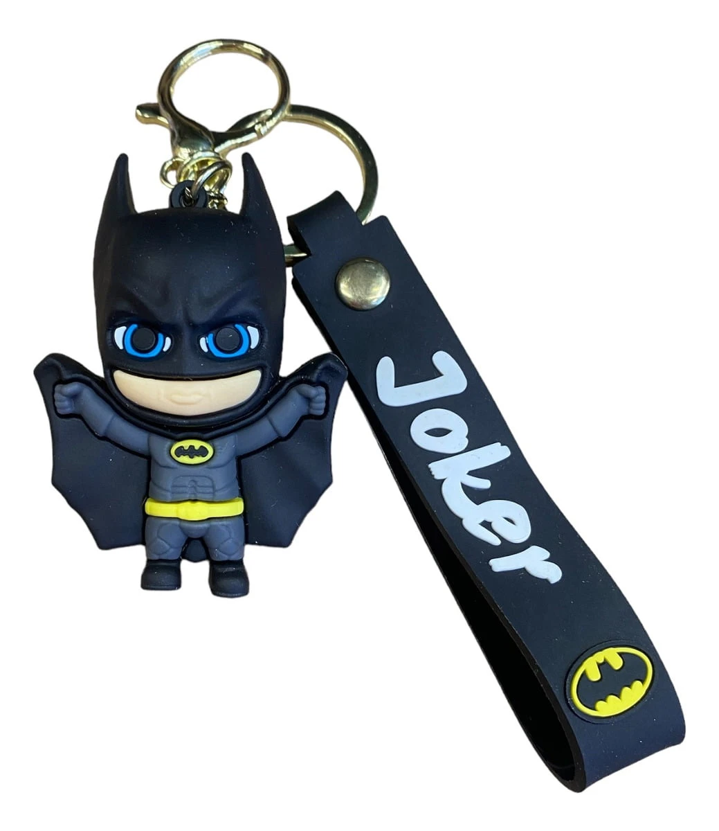 Llavero De Goma 3d Batman Mundogeek
