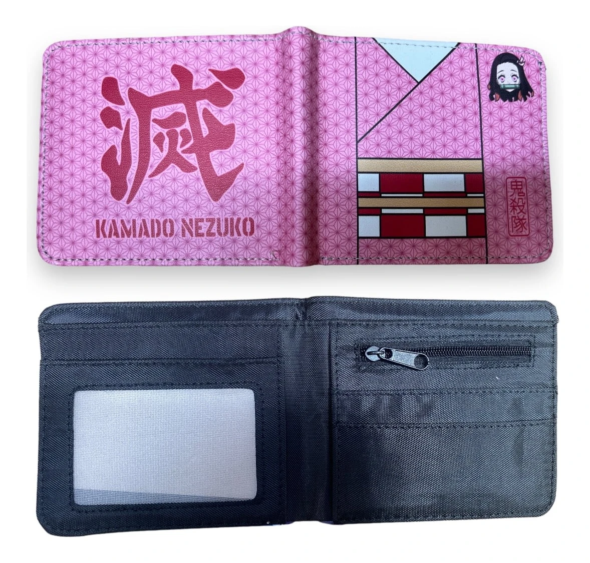 Billetera Nezuko Eco Cuero Anime Demon Slayer Mundogeek