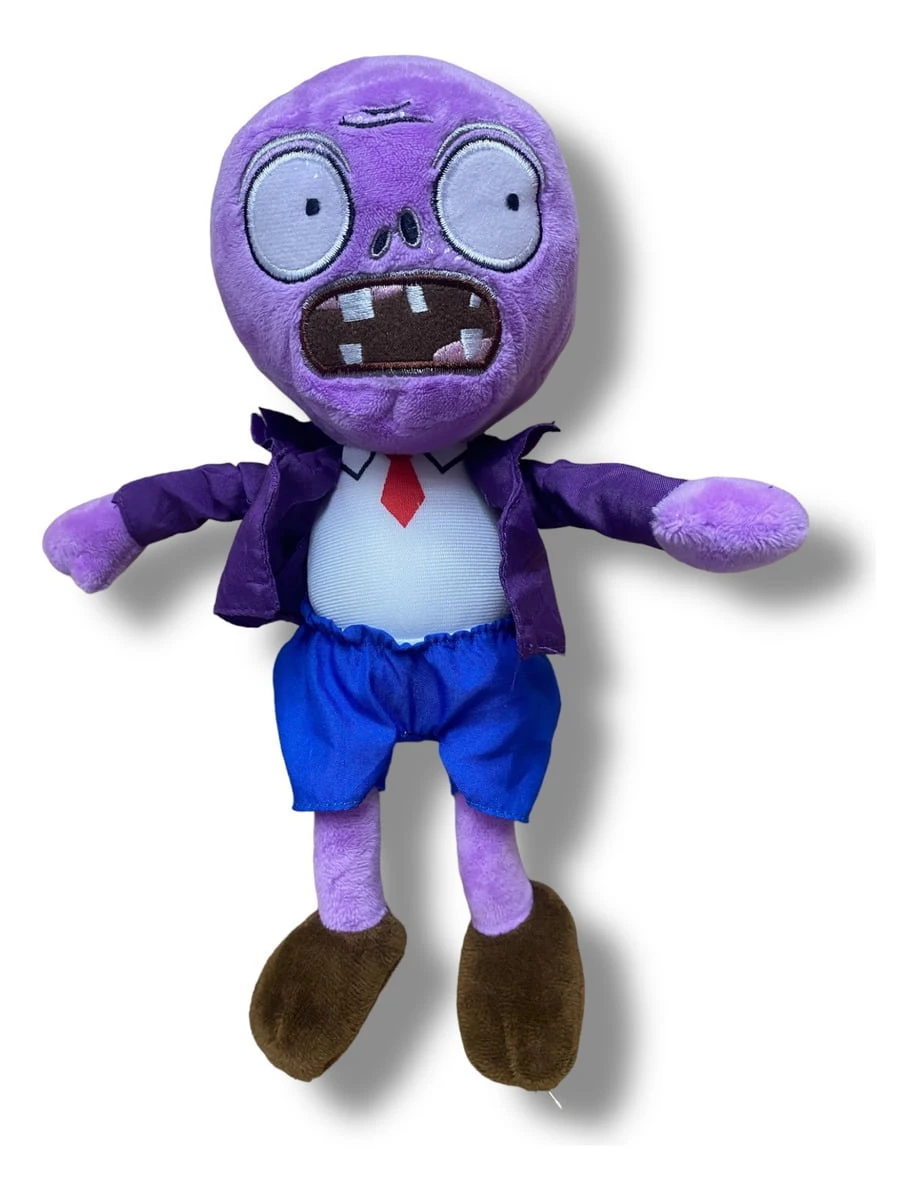 Peluche Zombie Violeta Plantas Vs Zombies ( Mediano )