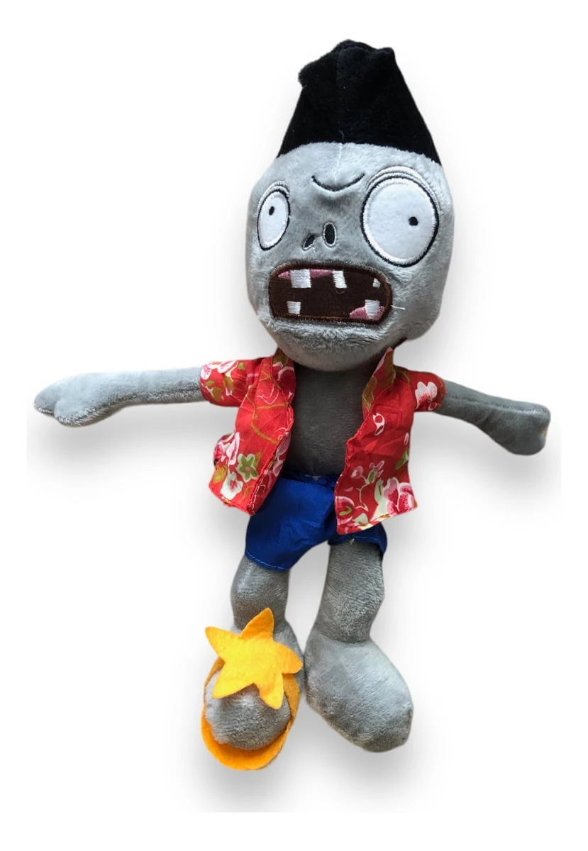 Peluche Mediano Zombie Playero 30cm ( Plantas Vs Zombies )
