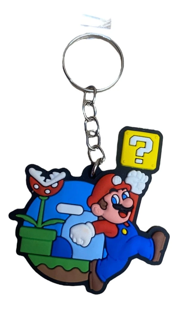 Súper Mario Llavero De Goma Mundogeek